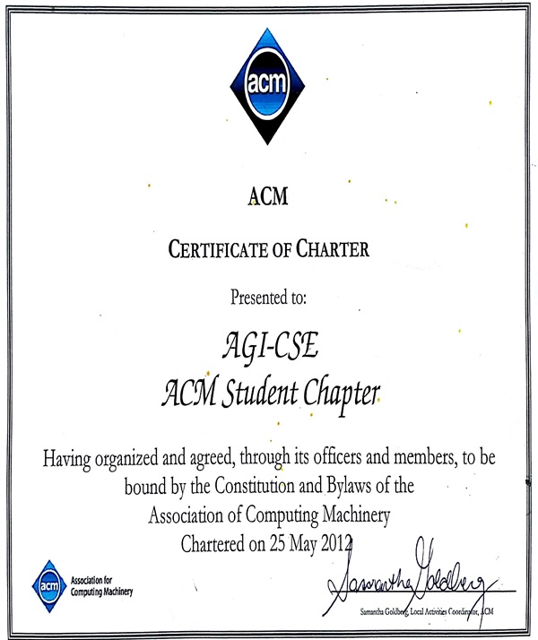 ACM Association For Computing Machinery